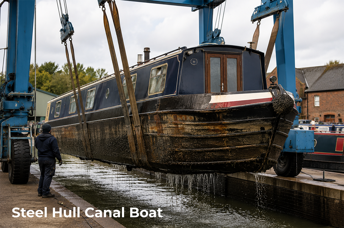 Steel Hull Canal Boat